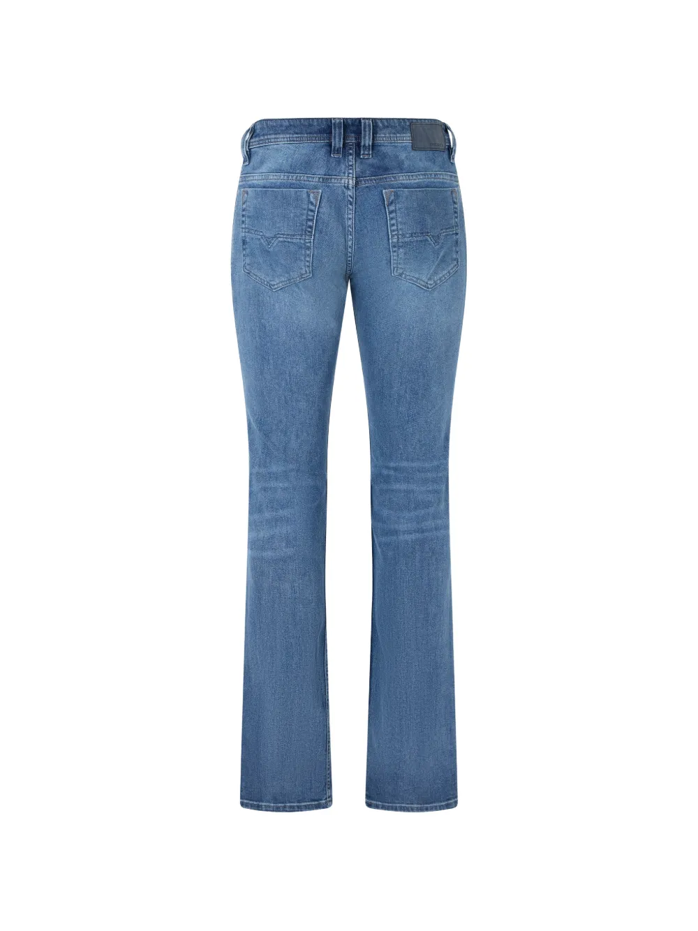  Diesel Distressed Flared Jeans - Bleu 