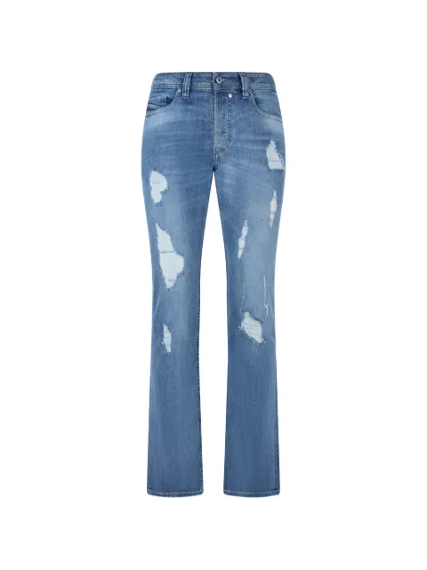 Diesel distressed flared jeans