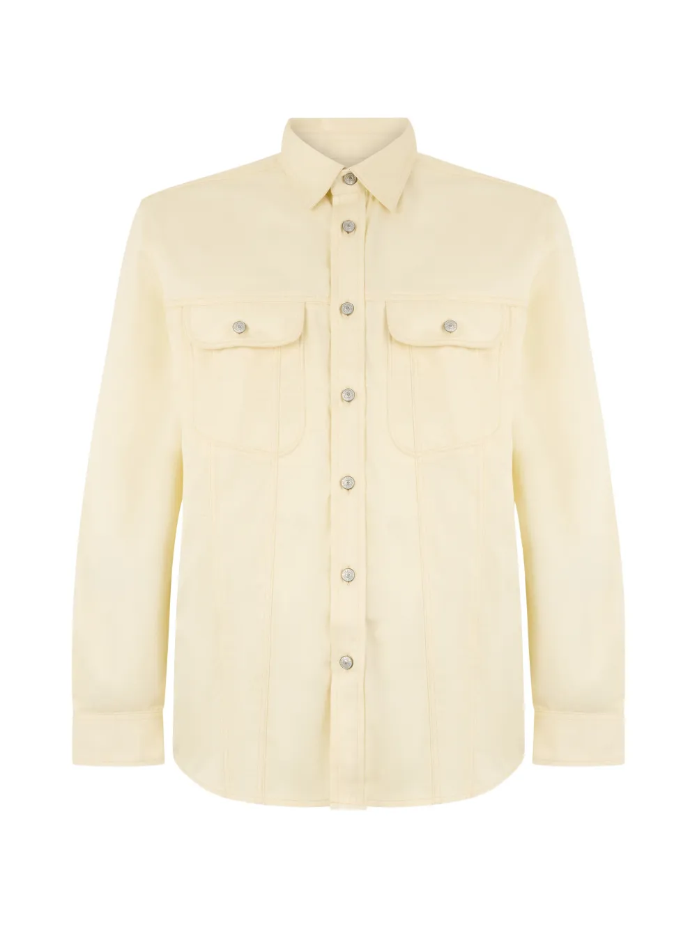 Diesel logo-patch shirt - Nude