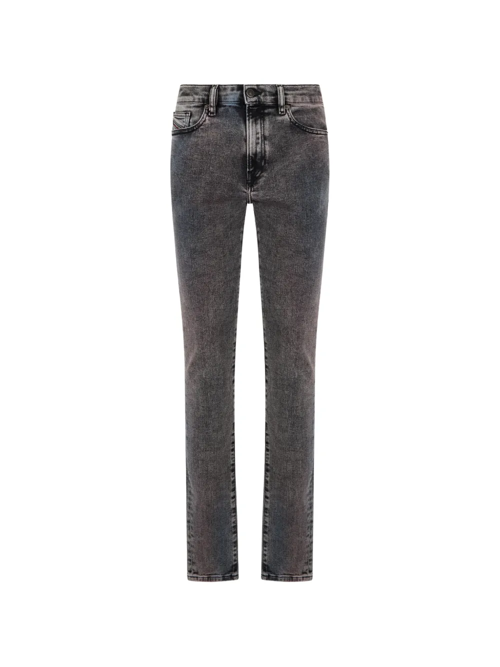 Diesel acid-wash slim-fit jeans - Grigio