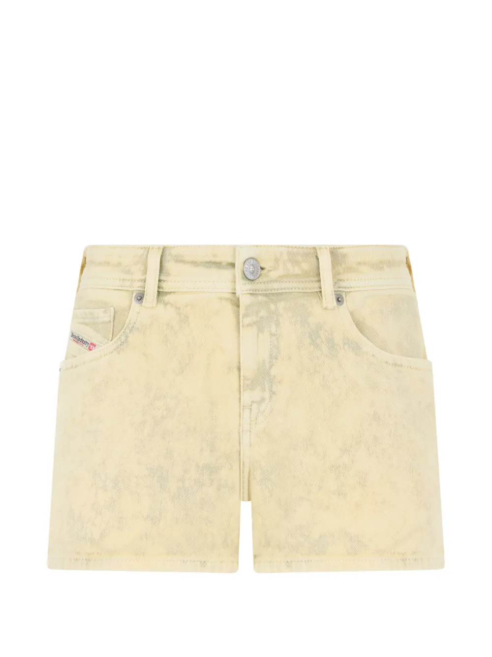 Diesel acid-wash denim shorts - Toni neutri