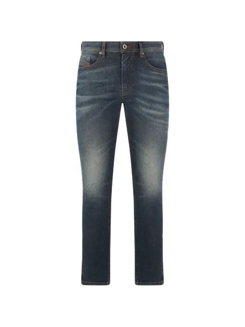 Diesel faded-effect five-pocket jeans