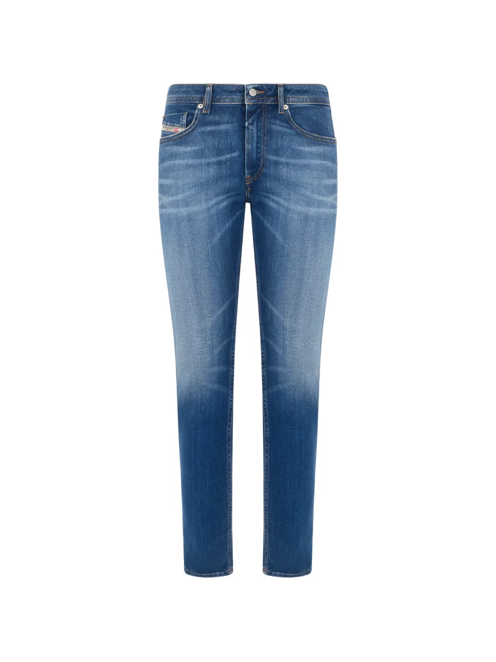 Diesel faded slim-fit jeans - Blau