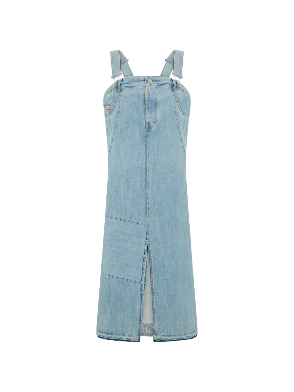 Diesel denim midi dress - Blau