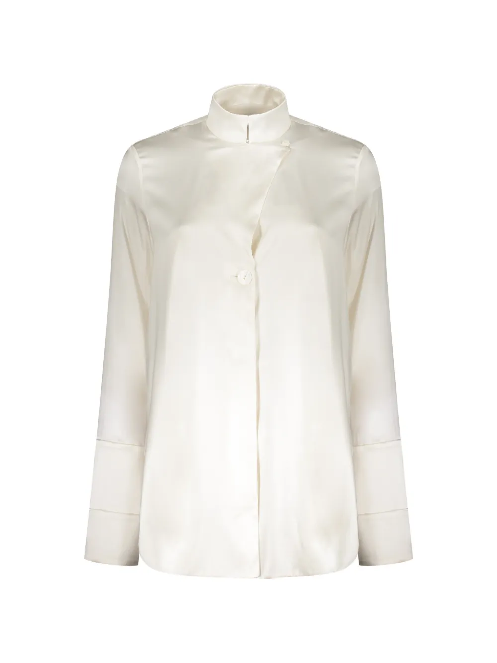 Ellery asymmetric shirt - Bianco