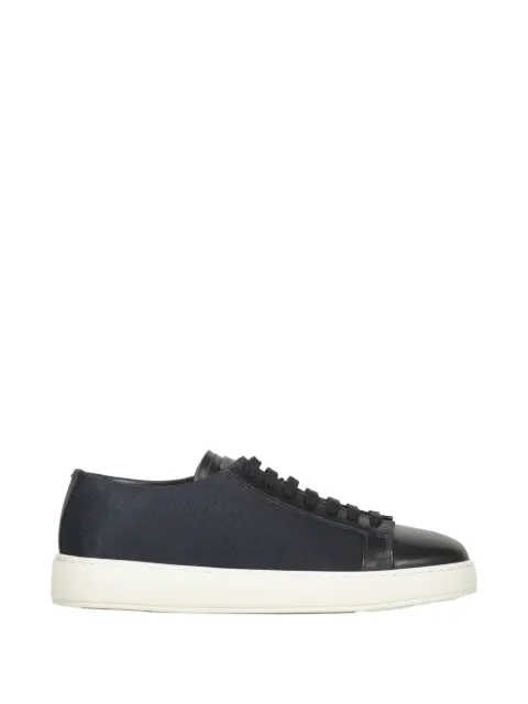 Santoni two-tone sneakers