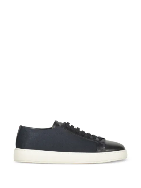 Santoni two-tone sneakers