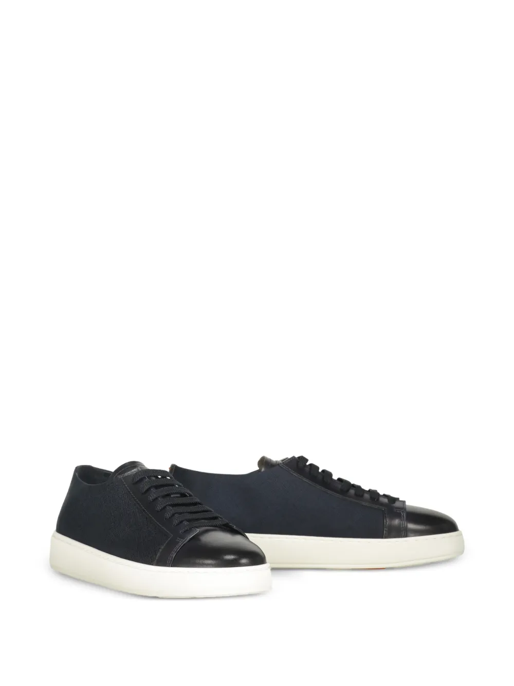 Santoni two-tone sneakers Blauw