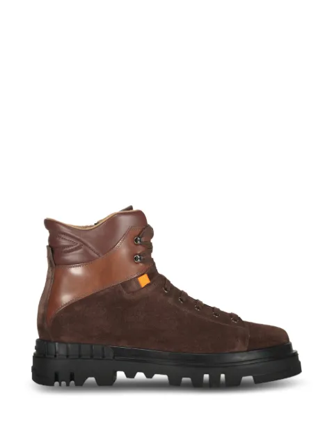 Santoni panelled boots