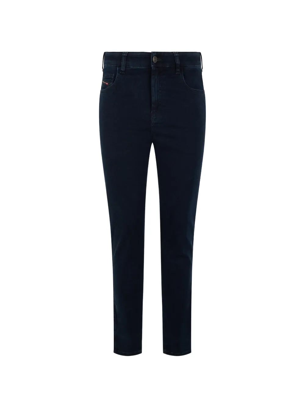 Diesel logo-patch jeans - Blau