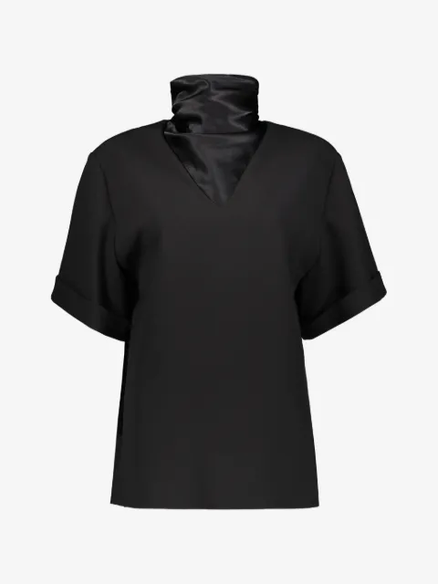 Ellery drape neck blouse