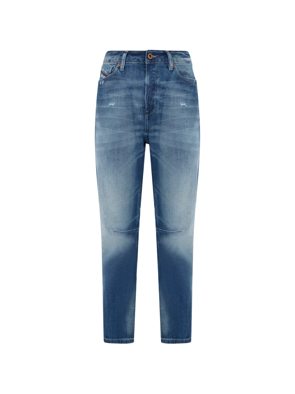 Diesel faded-effect slim-fit jeans - Blu