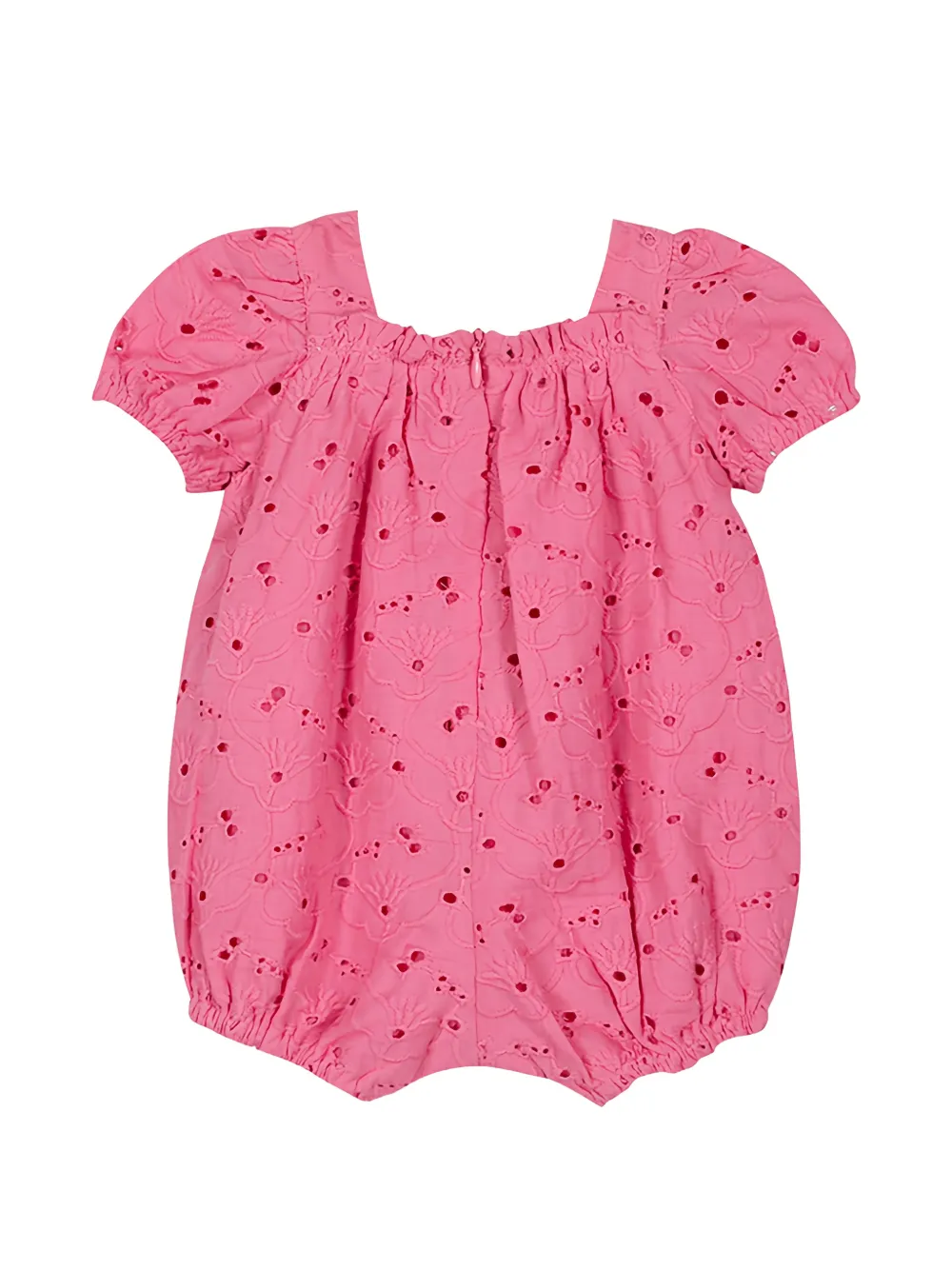 Tartine Et Chocolat Broderie anglaise jumpsuit met pofmouwen Roze