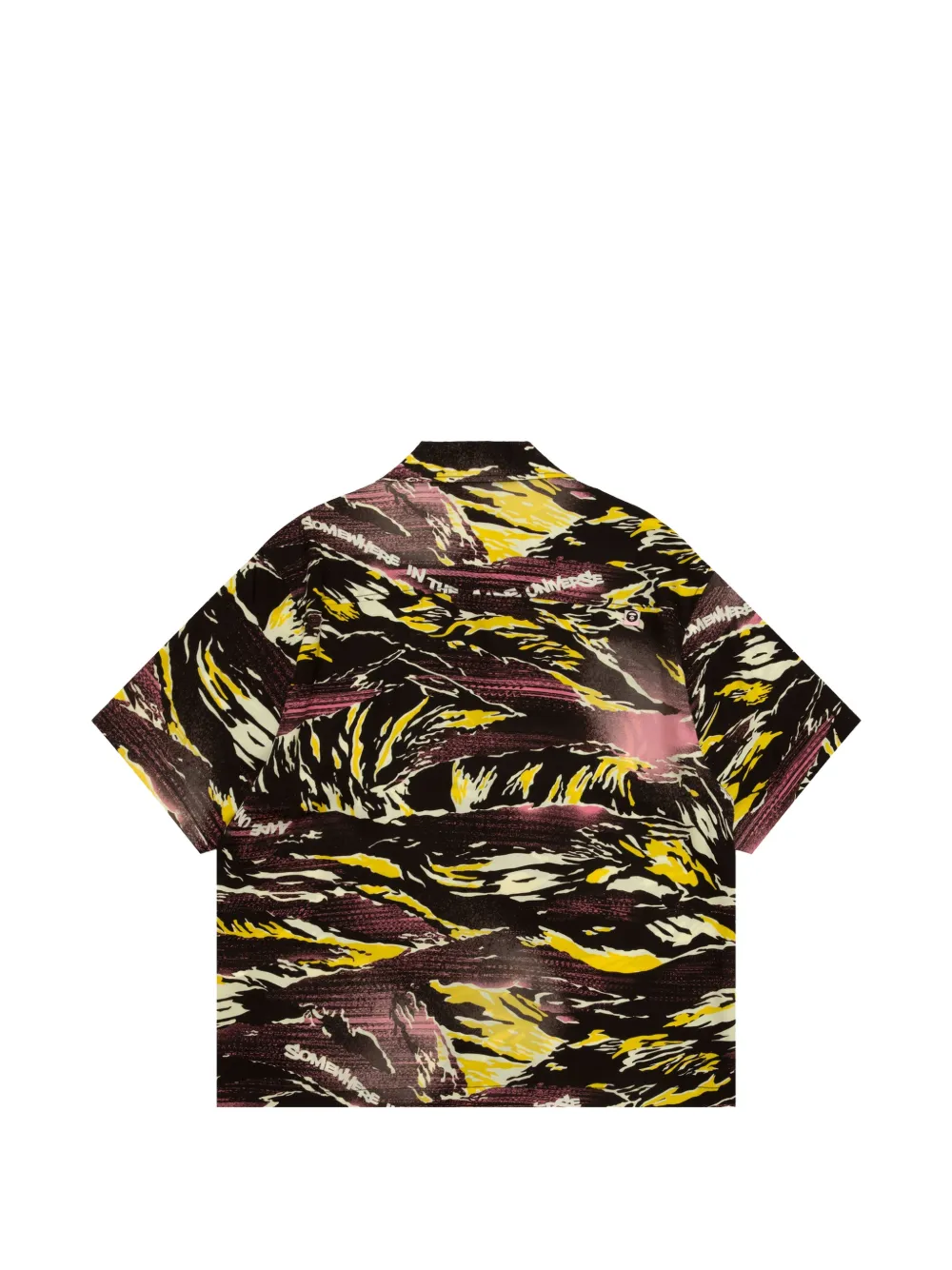 AAPE BY *A BATHING APE Overhemd met korte mouwen Roze