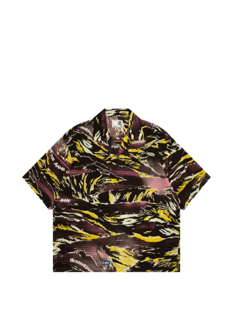 AAPE BY *A BATHING APE® printed short-sleeved shirt
