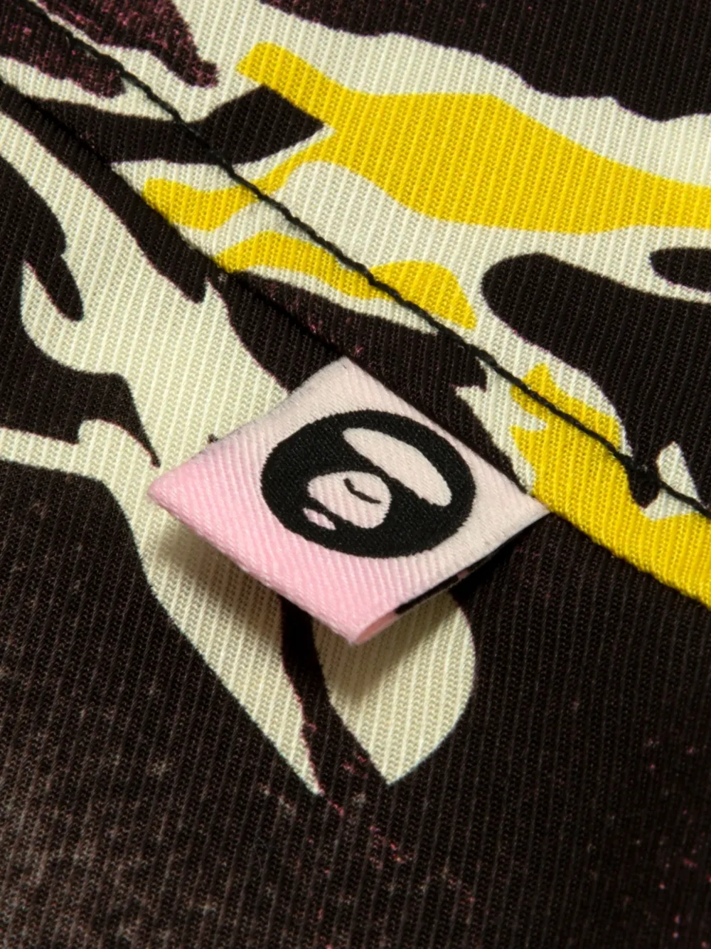 AAPE BY *A BATHING APE Overhemd met korte mouwen Roze