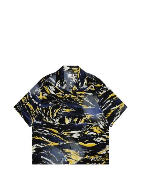 AAPE BY *A BATHING APE® printed short-sleeved shirt