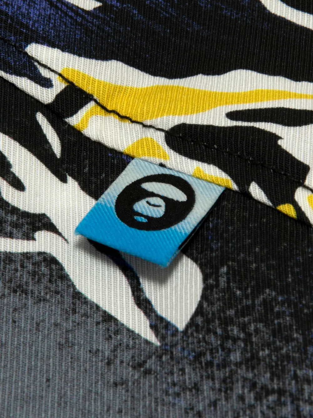 AAPE BY *A BATHING APE Overhemd met korte mouwen Blauw