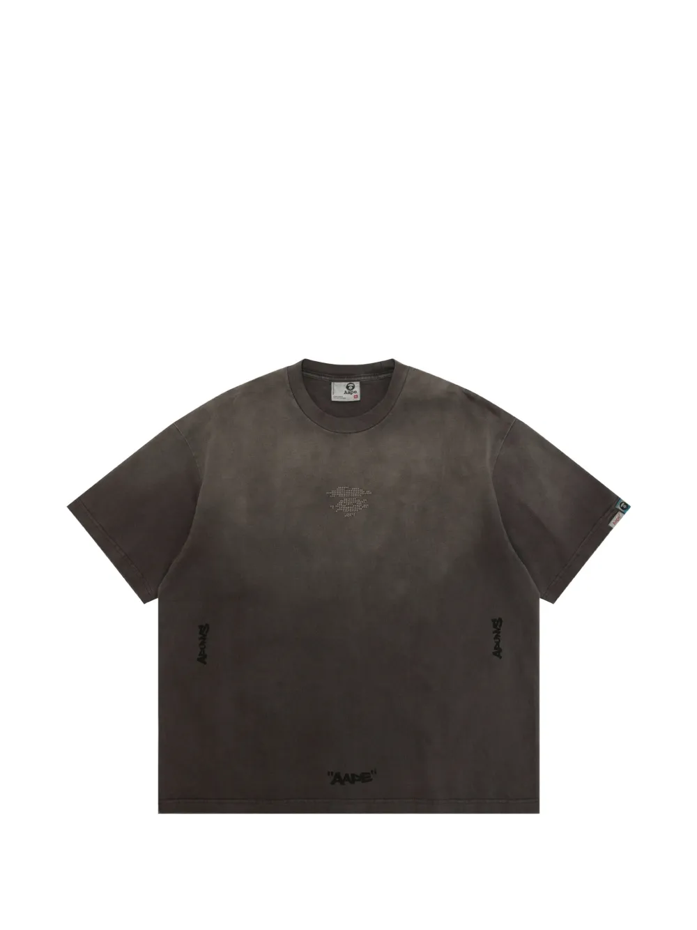 AAPE BY *A BATHING APE® Moonface T-shirt - Nero