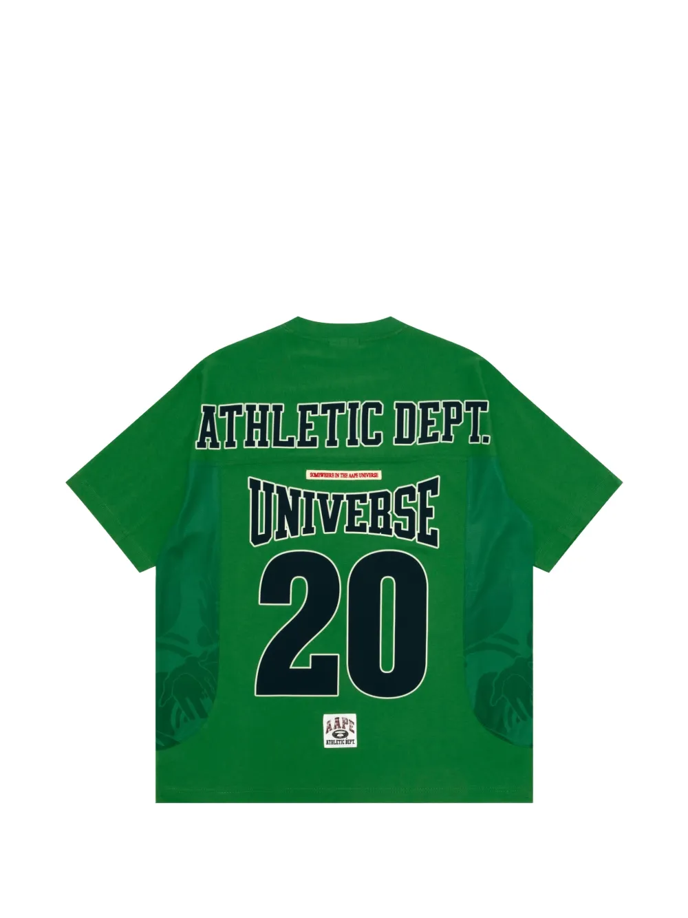 AAPE BY *A BATHING APE Moonface T-shirt Groen