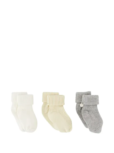 Tartine Et Chocolat ribbed-knit socks (set of three)