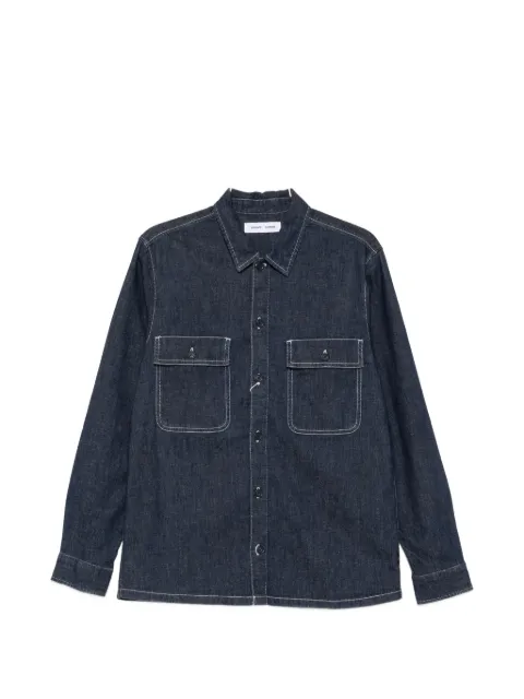 SAMSOE SAMSOE patch-pocket shirt