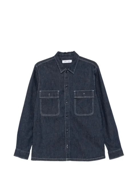 SAMSOE SAMSOE patch-pocket shirt