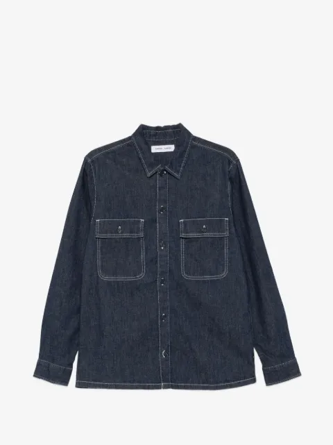 SAMSOE SAMSOE patch-pocket shirt