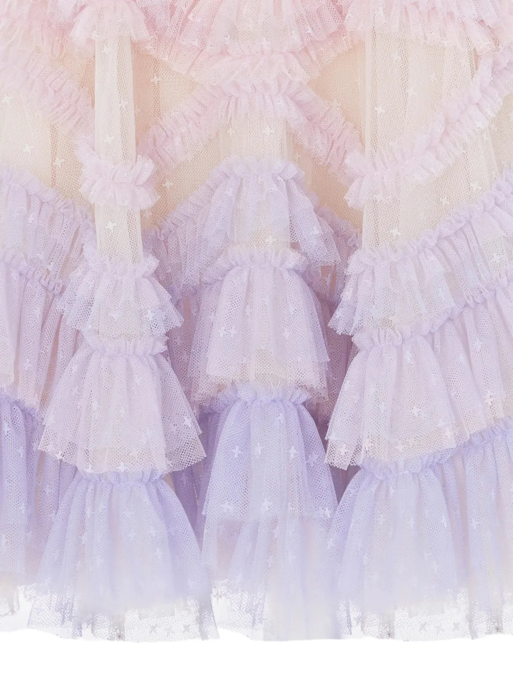 NEEDLE & THREAD KIDS Tulen jurk Roze