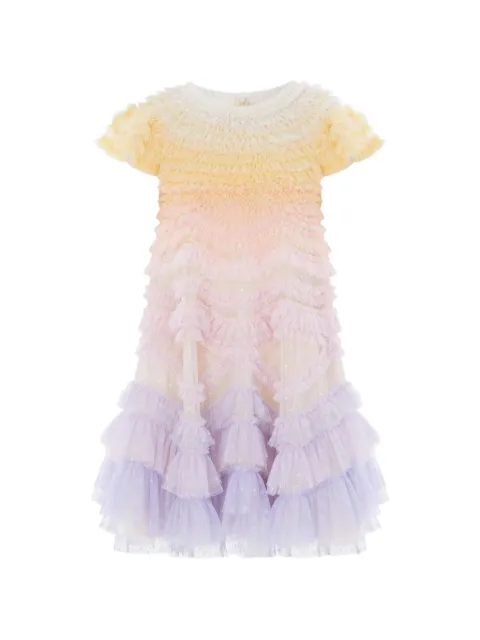 NEEDLE & THREAD KIDS Tüllkleid mit Rüschen