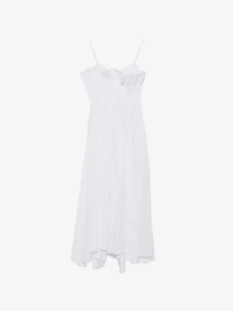 Marques'Almeida pleated-design midi dress