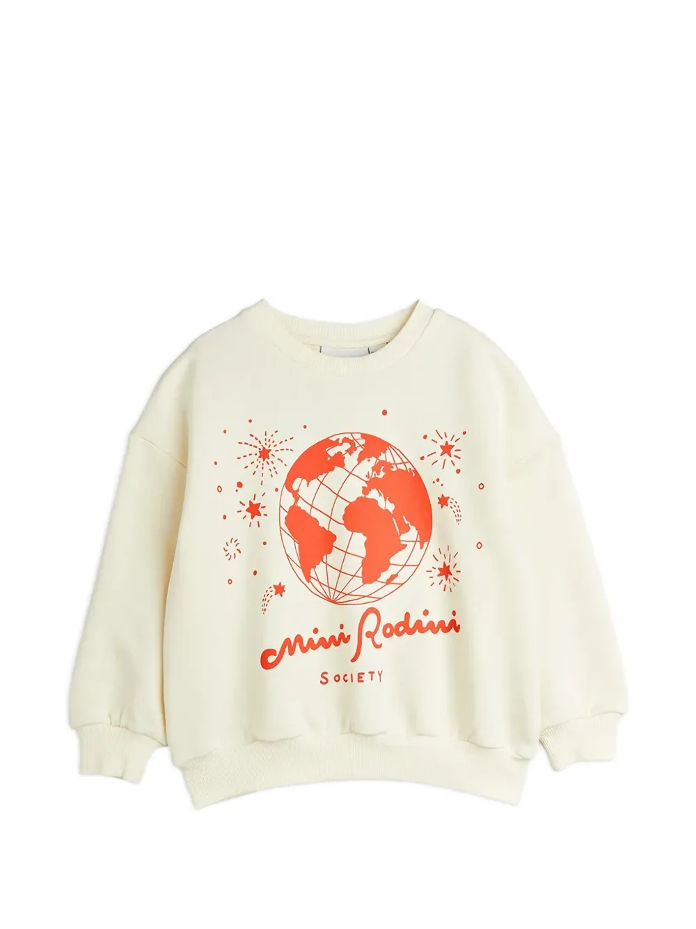 Mini Rodini graphic-print sweatshirt - Tons neutres Mini Rodini graphic-print sweatshirt - Tons neutres