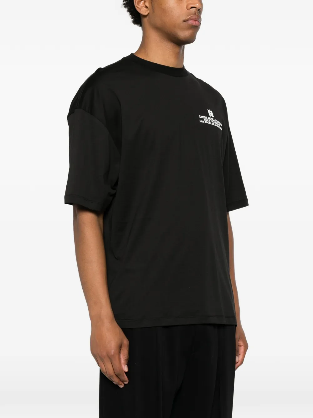 AMIRI Built on Dreams oversized T-shirt Zwart