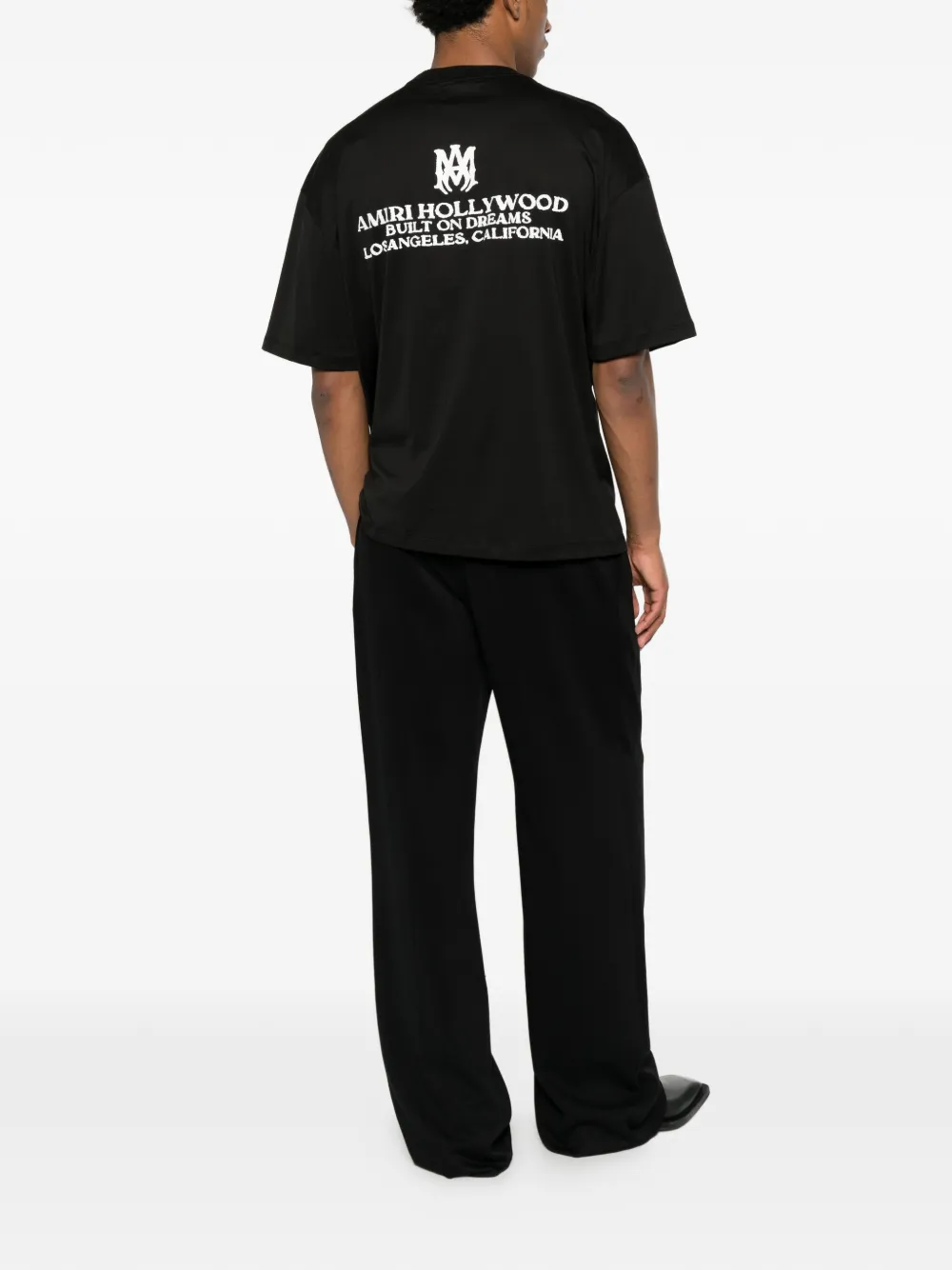 AMIRI Built on Dreams oversized T-shirt Zwart