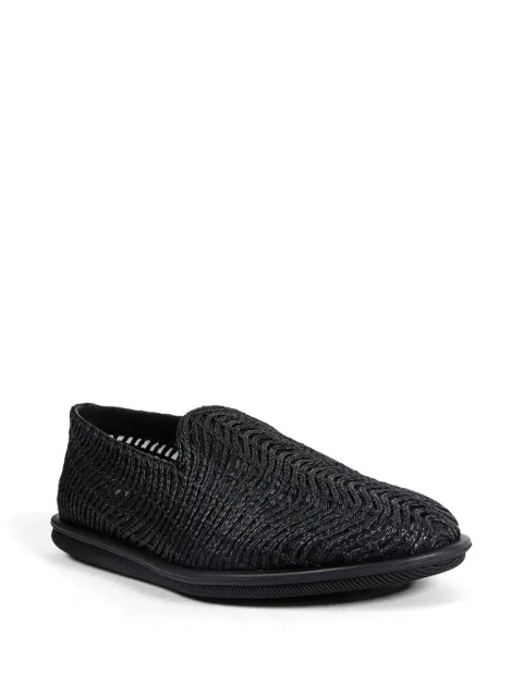 Giorgio Armani Cornely-embroidery loafers