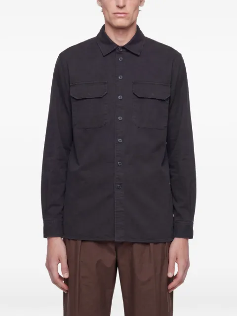 White Sand cotton shirt jacket