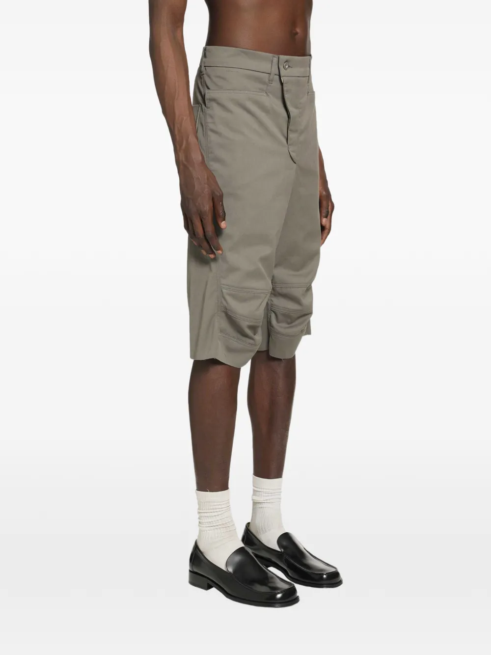 BRYAN JIMENÈZ Bermuda shorts Grijs