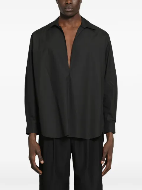 ssstein Suvin-cotton oversized shirt