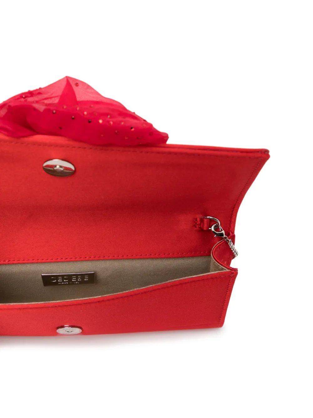 Gedebe Peonia Envelope clutch Rood