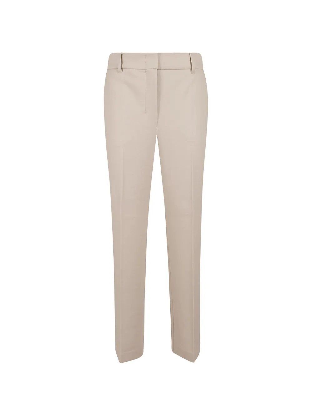 'S Max Mara pressed-crease tailored trousers - Toni neutri
