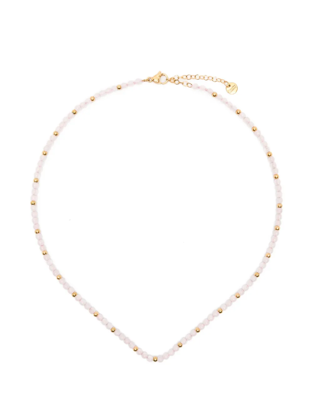 COLLANINE COLORATE lobster-fastening beaded necklace - Oro