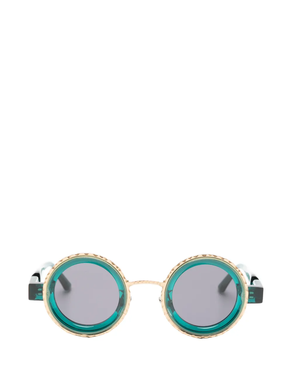 Kuboraum Maske Z3 round-frame sunglasses - Verde