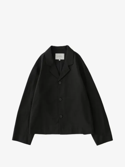 Studio Nicholson cotton single-breasted jacket
