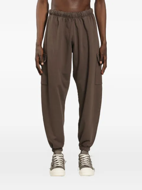 Roadless cotton jersey track pants