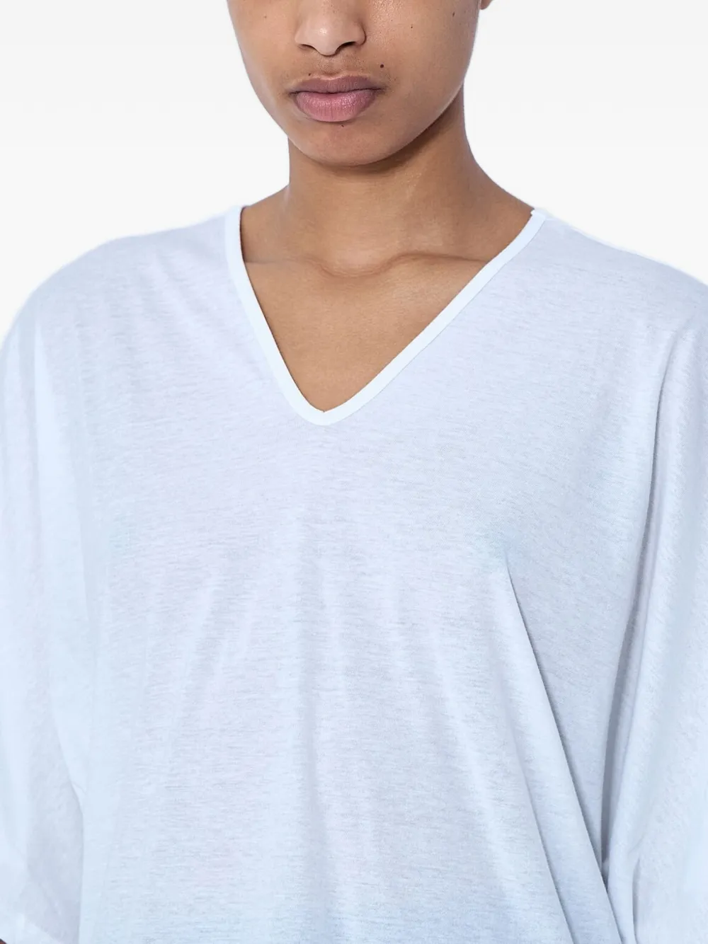 Limi Feu T-shirt met V-hals Wit