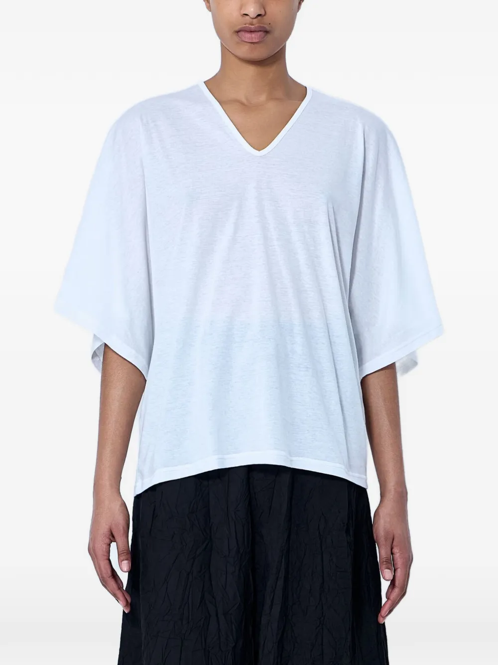 Limi Feu T-shirt met V-hals Wit