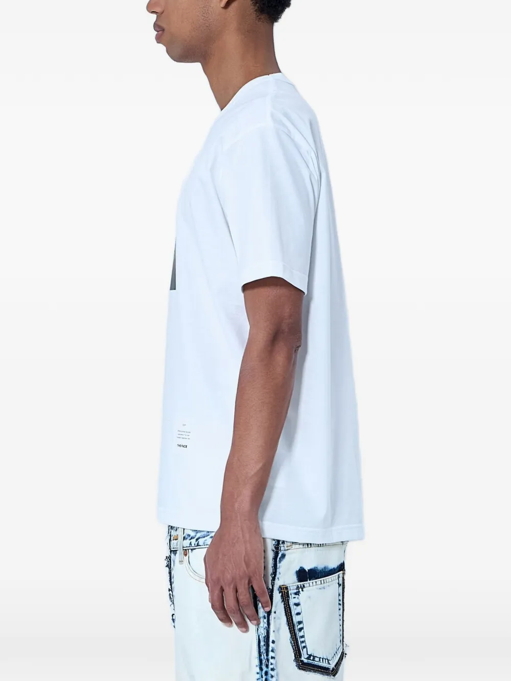 Junya Watanabe MAN T-shirt met grafische print Wit