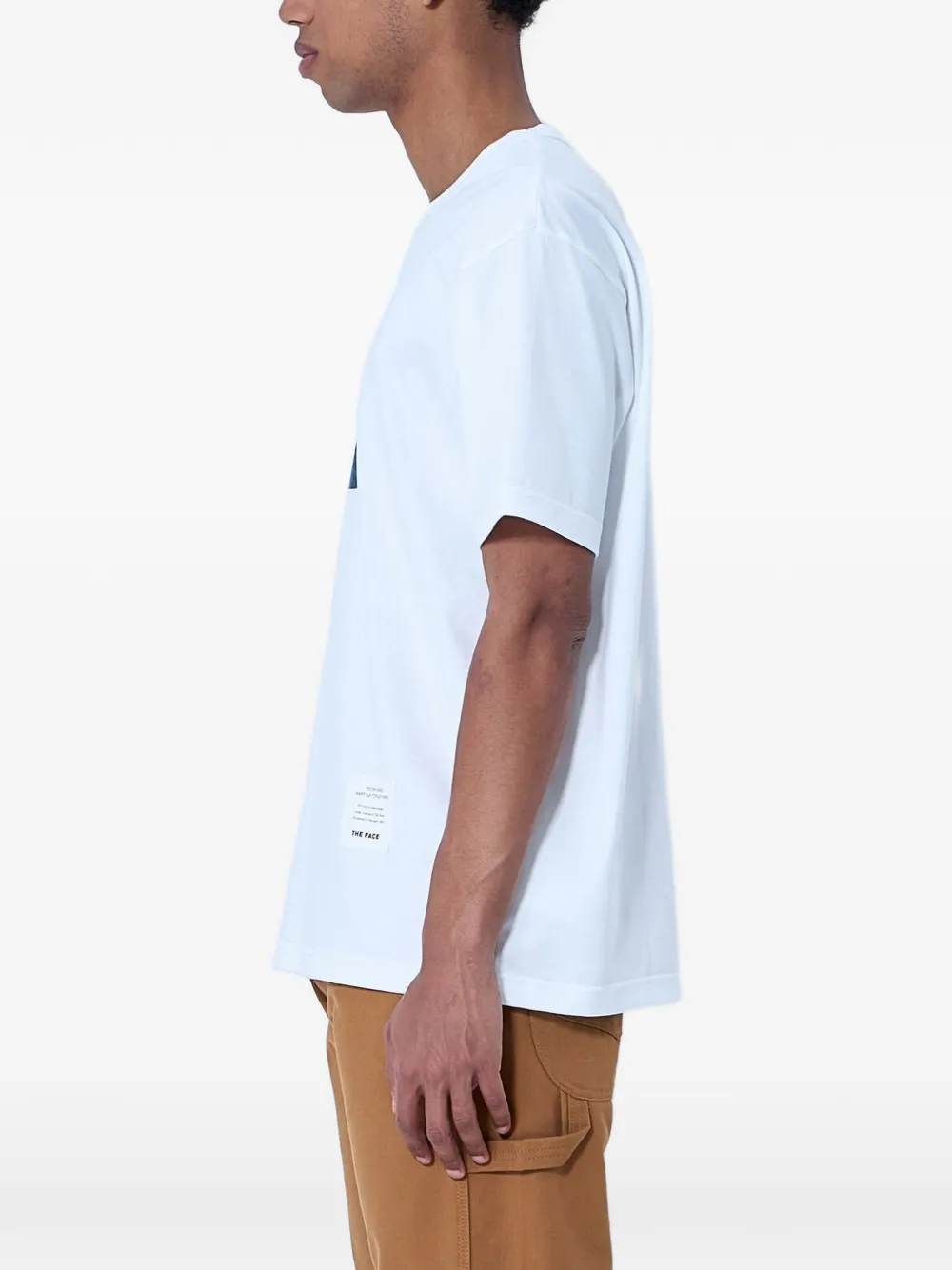Junya Watanabe MAN T-shirt met grafische print Wit