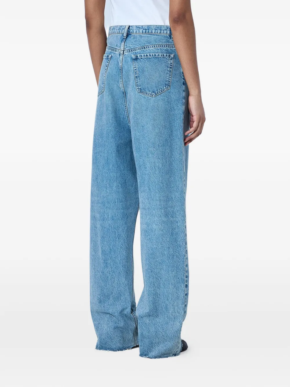 Maison Margiela Jeans met effect Blauw