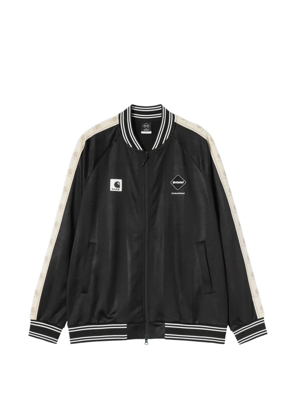 Carhartt WIP X F.C.Real Bristol varsity jacket - Nero